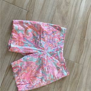 lilly pullitzer chipper short size 14